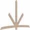 Ekena Millwork Alberta Smooth Timber Gable Bracket, Douglas Fir, 108"W x 72"H x 1 1/2"D x 5 1/2"F, 16/12 Pitch GBW108X72X0206ALB00SDF - alternate 2